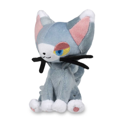 Officiële Pokemon center knuffel Pokemon fit Glameow 13cm